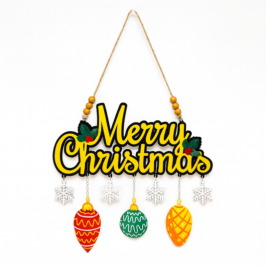 Door Sign: Christmas Dangling