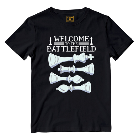 Cotton Shirt: Chess Battlefield