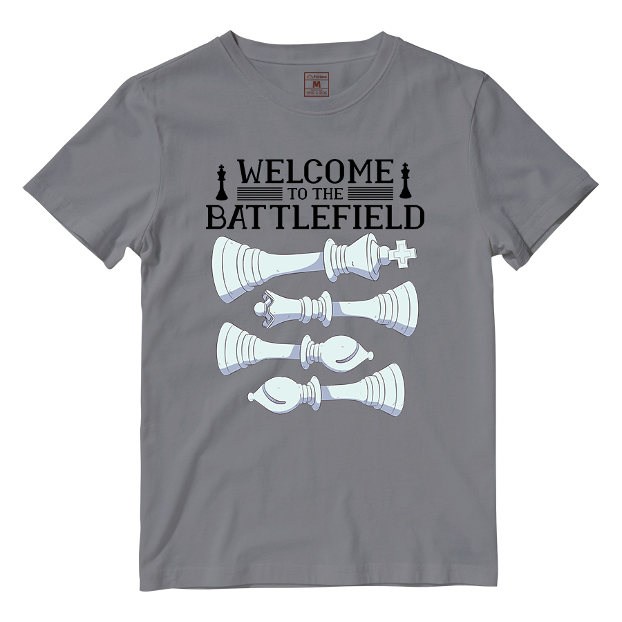 Cotton Shirt: Chess Battlefield