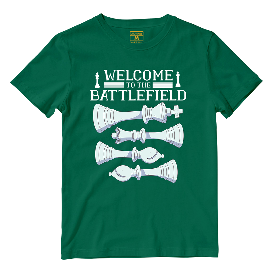 Cotton Shirt: Chess Battlefield