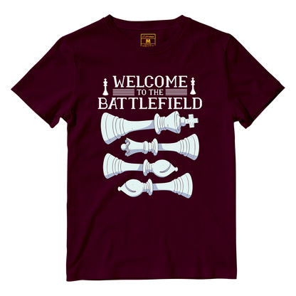 Cotton Shirt: Chess Battlefield