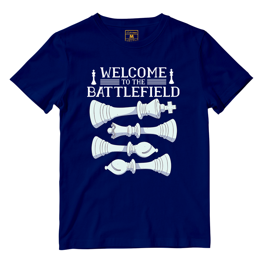 Cotton Shirt: Chess Battlefield