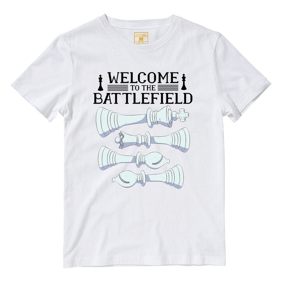 Cotton Shirt: Chess Battlefield