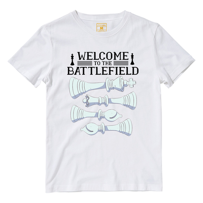 Cotton Shirt: Chess Battlefield