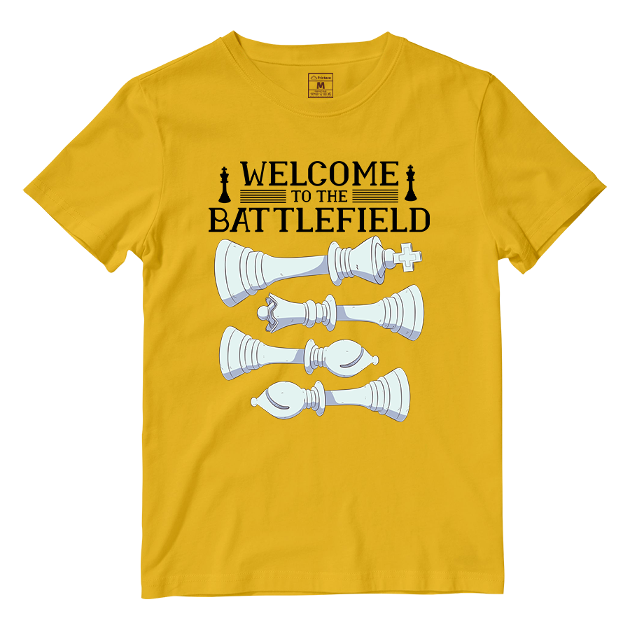 Cotton Shirt: Chess Battlefield