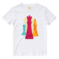 Cotton Shirt: Chess Cubisim