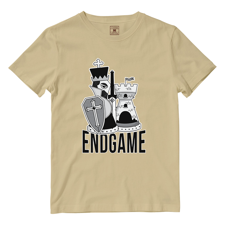 Cotton Shirt: Chess Endgame