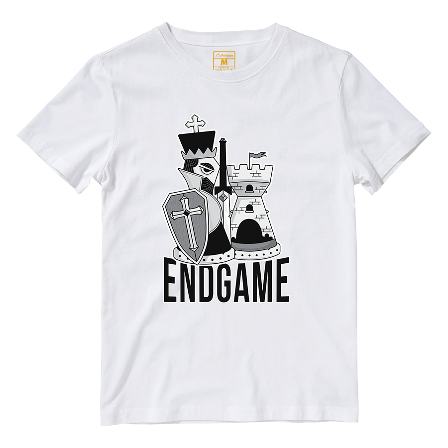 Cotton Shirt: Chess Endgame