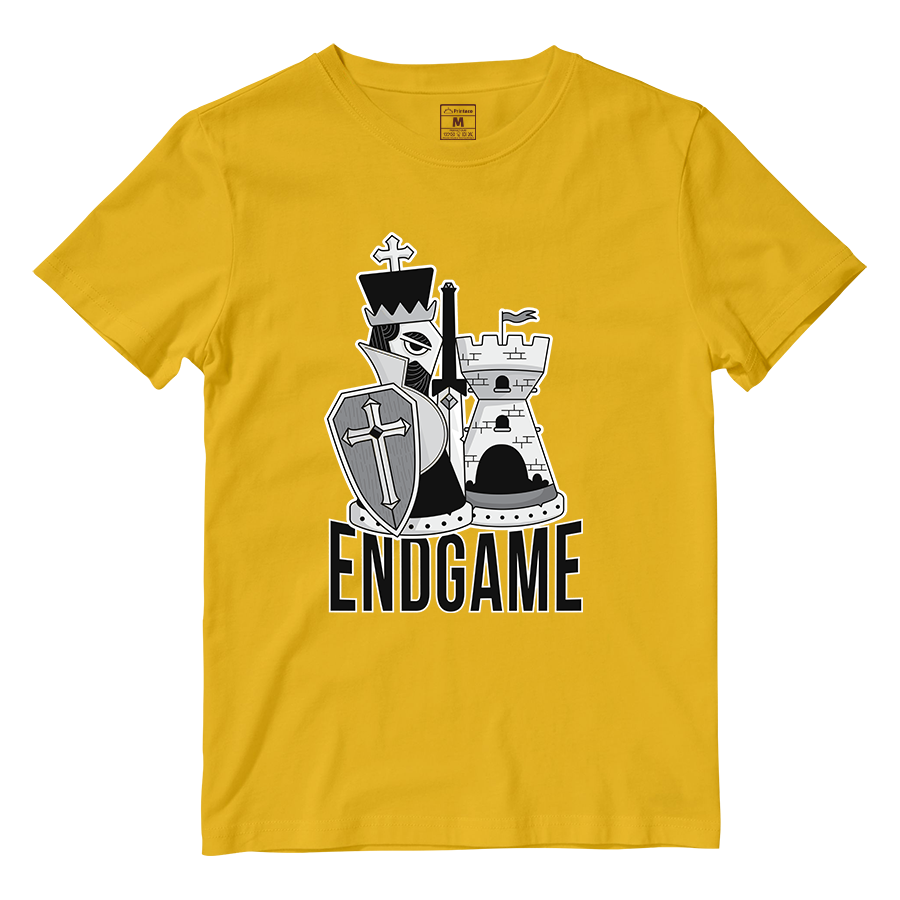 Cotton Shirt: Chess Endgame