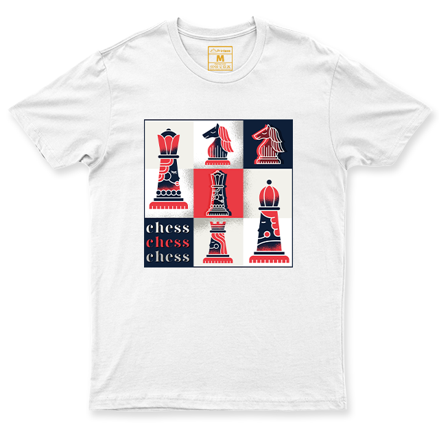 Drifit Shirt: Chess Mondrian