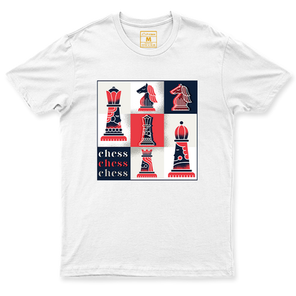 Drifit Shirt: Chess Mondrian