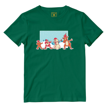 Cotton Shirt: Christmas Dab