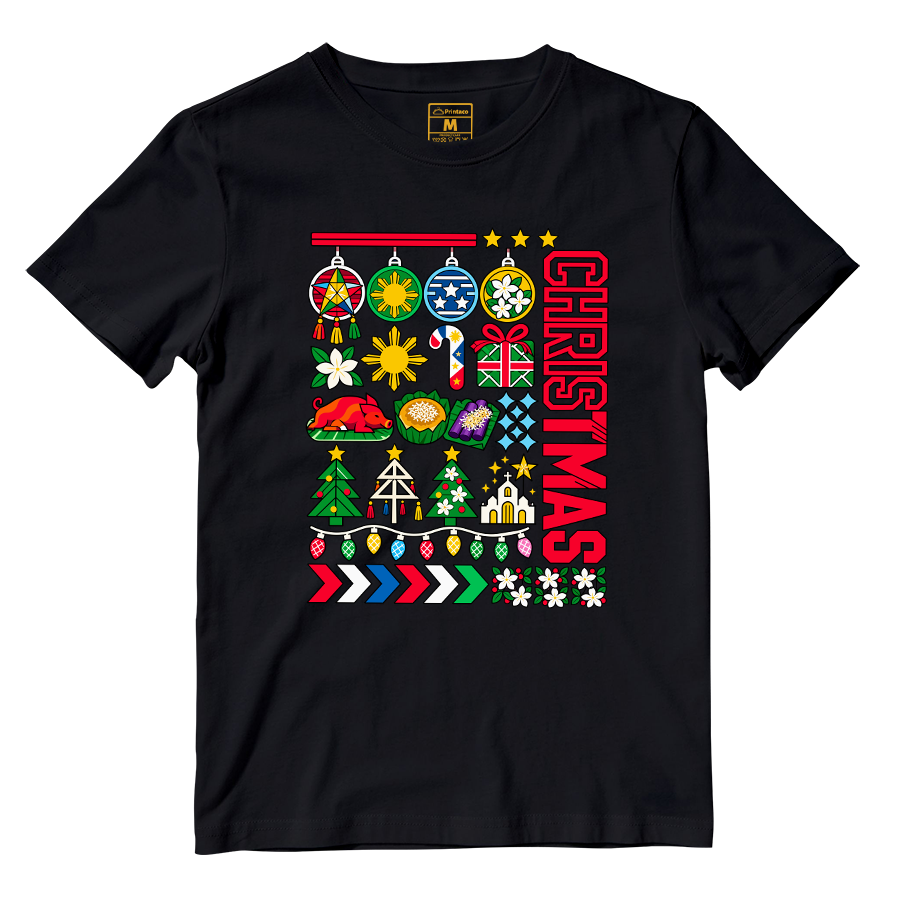 Cotton Shirt: Christmas Ornaments
