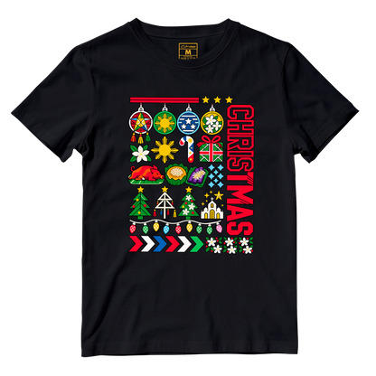 Cotton Shirt: Christmas Ornaments