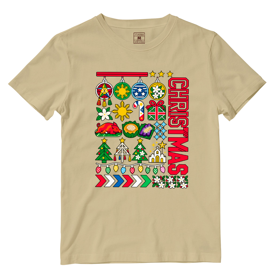 Cotton Shirt: Christmas Ornaments