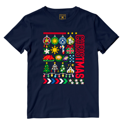 Cotton Shirt: Christmas Ornaments