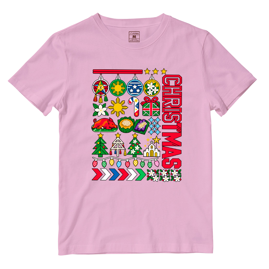 Cotton Shirt: Christmas Ornaments