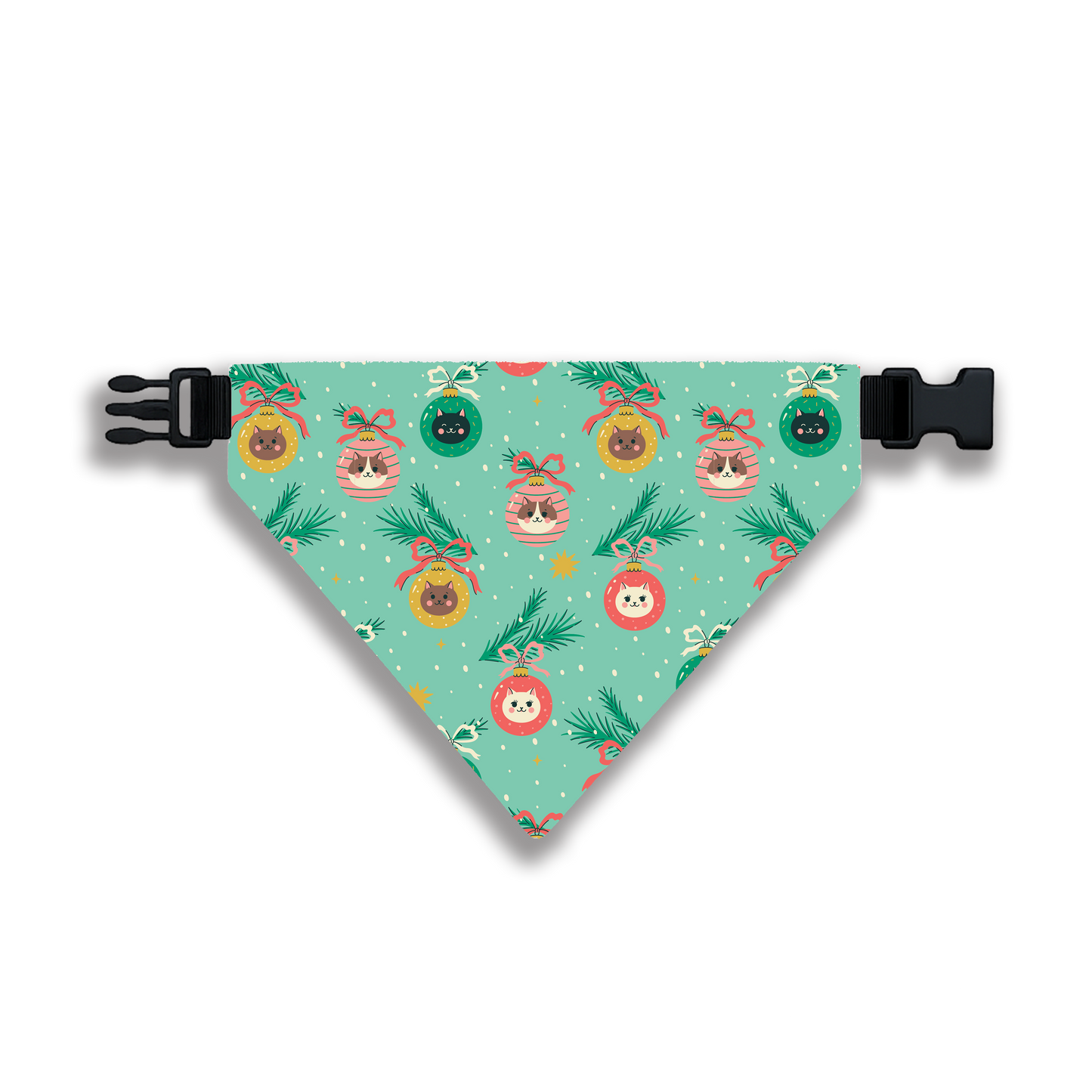 Pet Bandana: Christmas Cat Balls