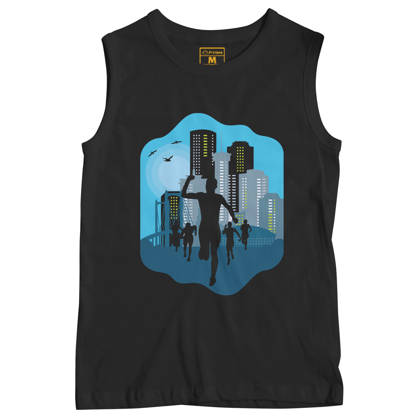 Sleeveless Drifit Shirt: City Running