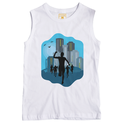 Sleeveless Drifit Shirt: City Running