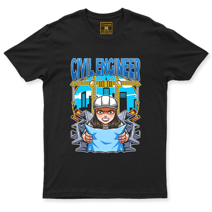 C. Spandex Shirt: Civil Engineer Female