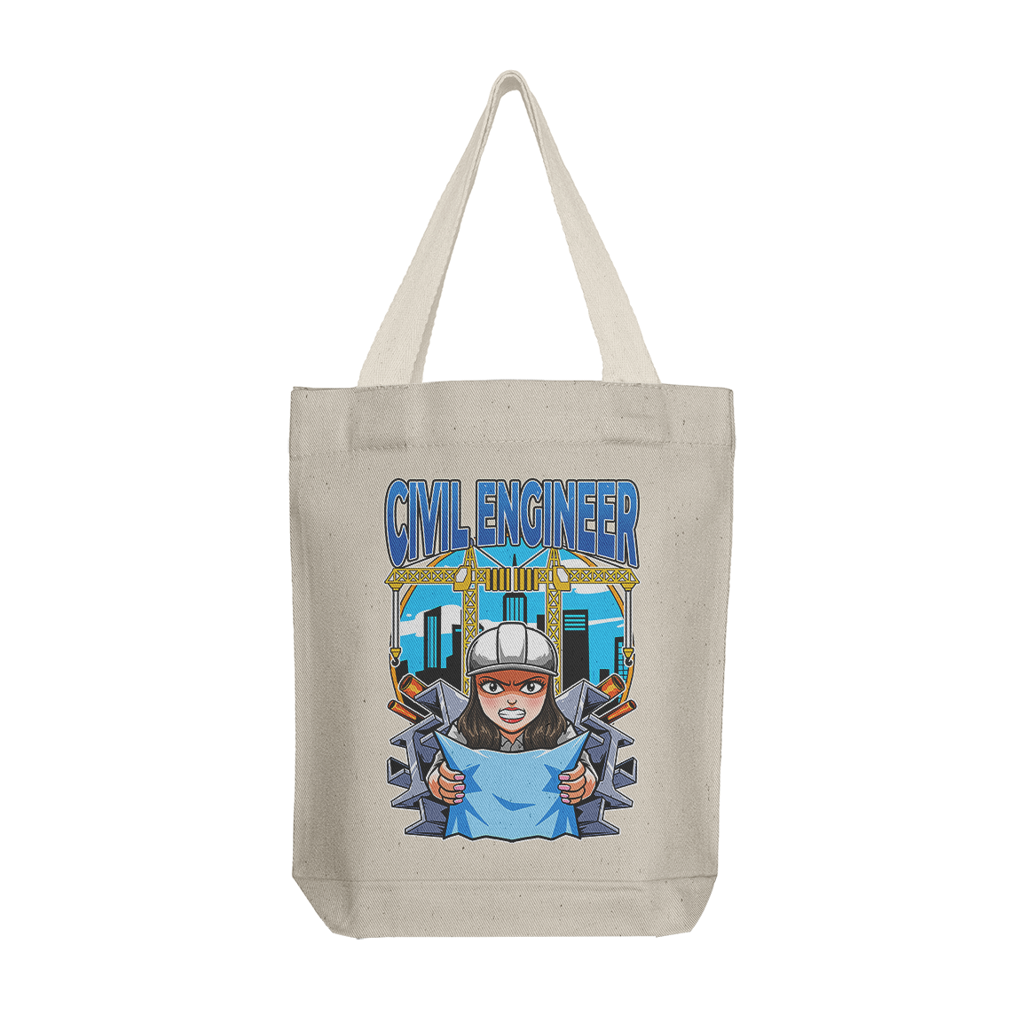 Tote Bag: Civil Engineer Female