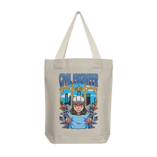 Tote Bag: Civil Engineer Female