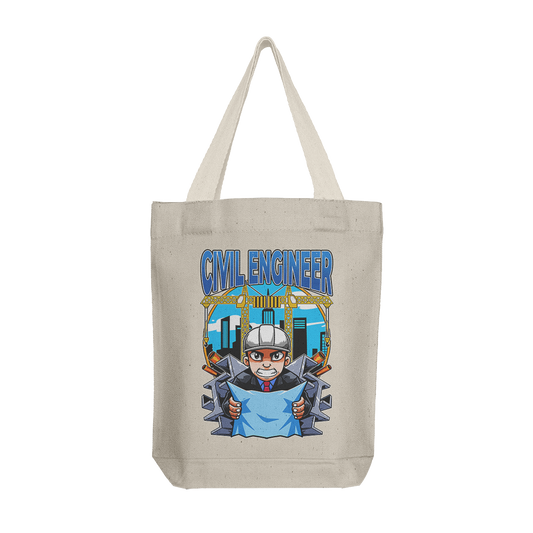 Tote Bag: Civil Engineer Male