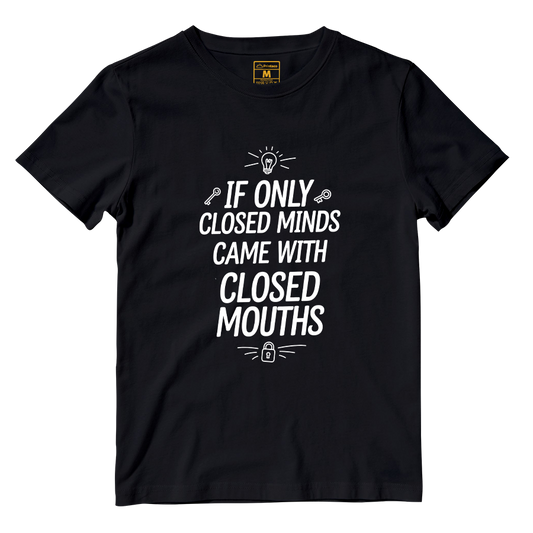 Cotton Shirt: Closed Mouths