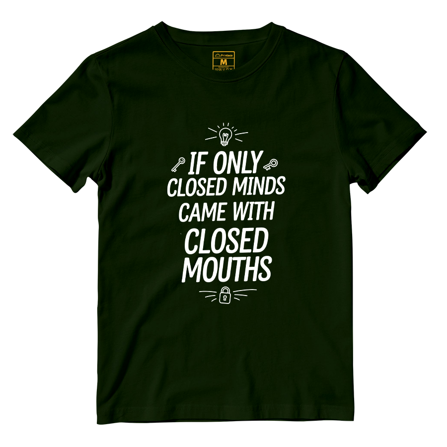 Cotton Shirt: Closed Mouths