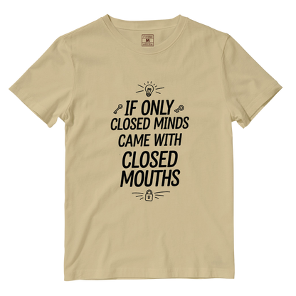 Cotton Shirt: Closed Mouths
