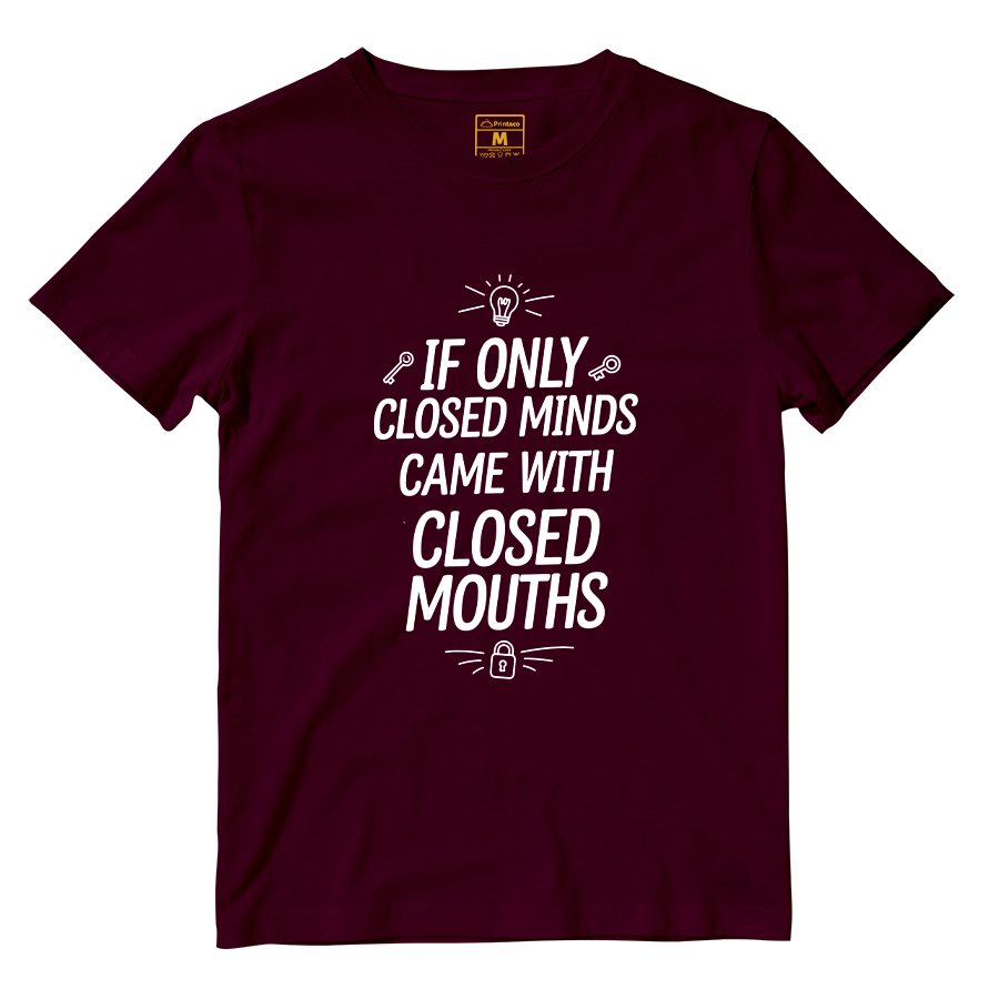 Cotton Shirt: Closed Mouths