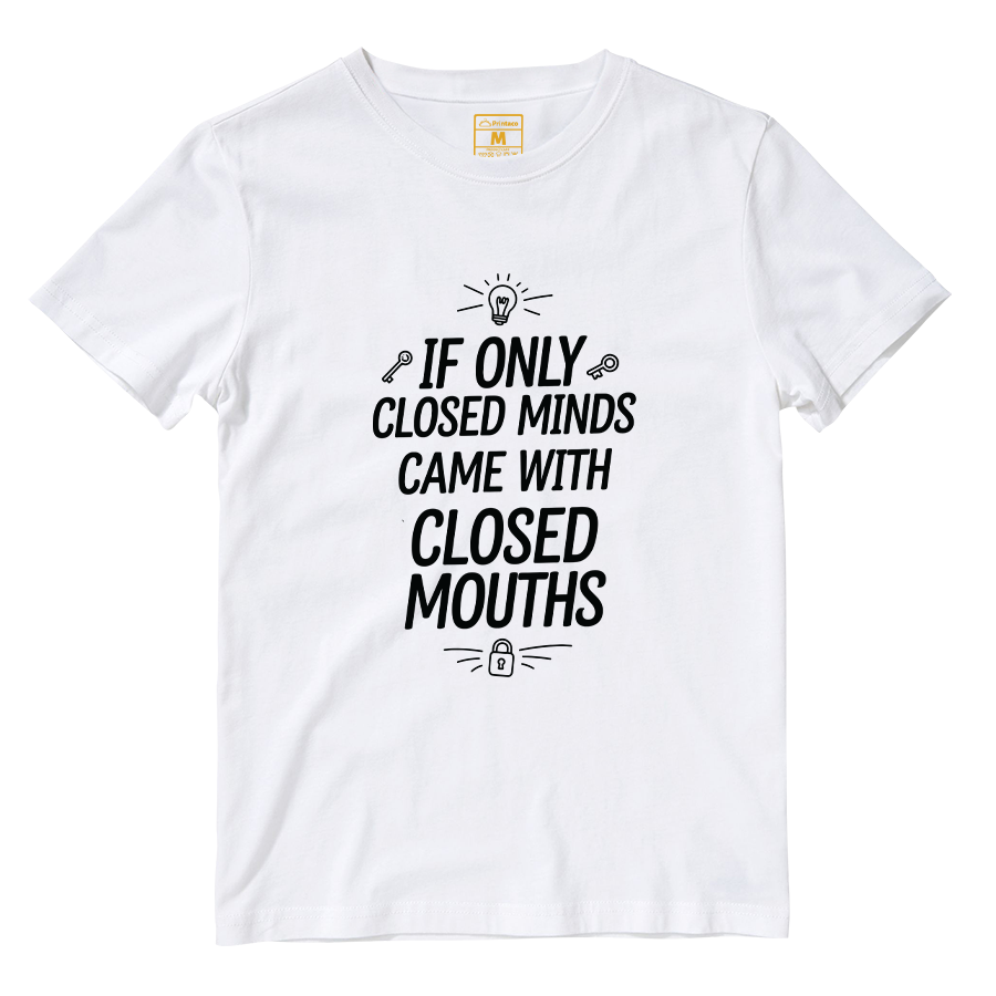 Cotton Shirt: Closed Mouths
