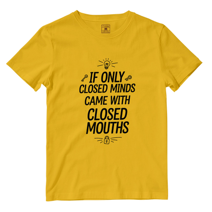 Cotton Shirt: Closed Mouths
