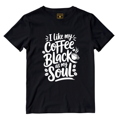 Cotton Shirt: Coffee Black