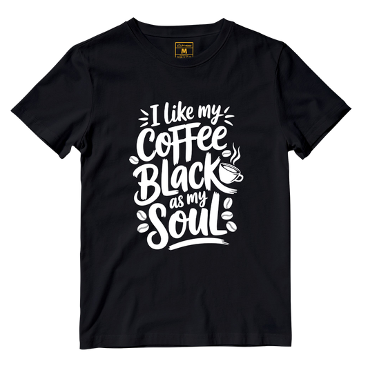 Cotton Shirt: Coffee Black