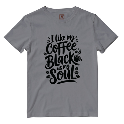Cotton Shirt: Coffee Black