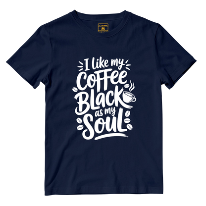 Cotton Shirt: Coffee Black