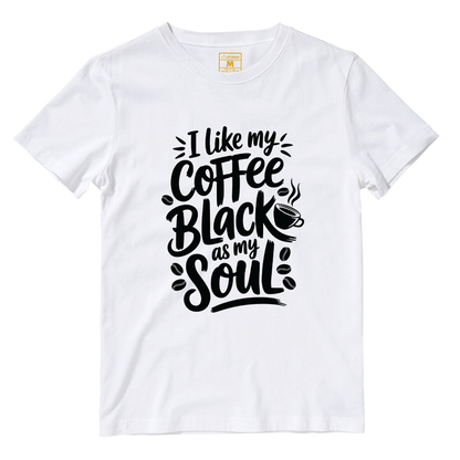 Cotton Shirt: Coffee Black