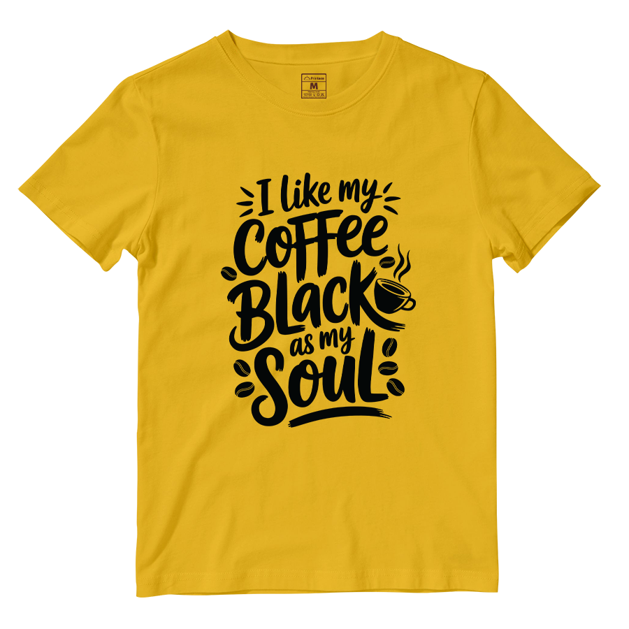 Cotton Shirt: Coffee Black