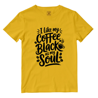 Cotton Shirt: Coffee Black