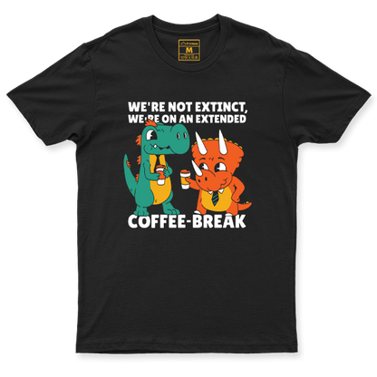 C.Spandex Shirt: Dino Coffee Break