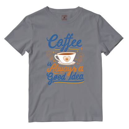 Cotton Shirt: Coffee Enthusiast