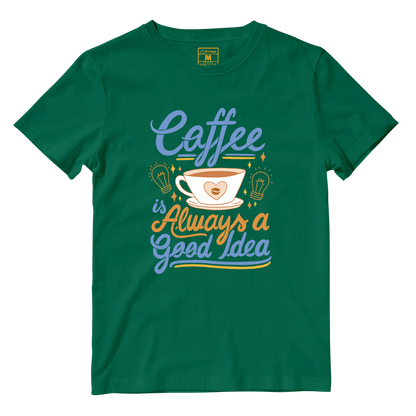 Cotton Shirt: Coffee Enthusiast