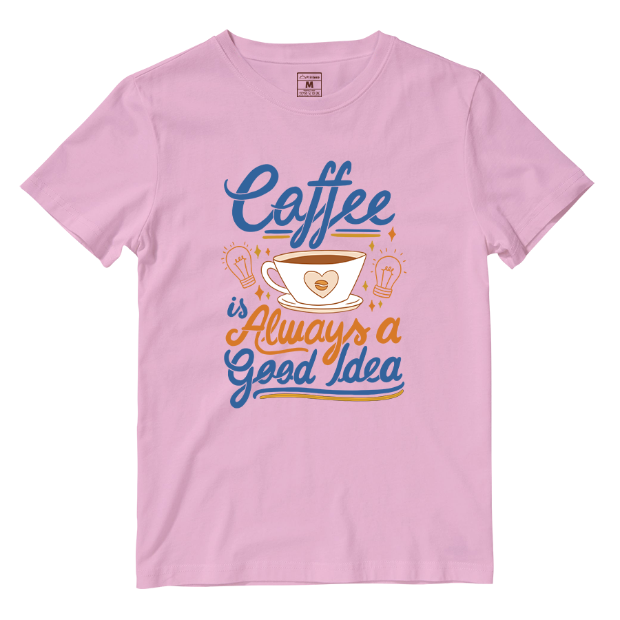 Cotton Shirt: Coffee Enthusiast