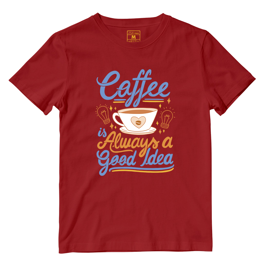 Cotton Shirt: Coffee Enthusiast