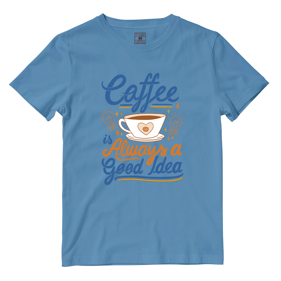 Cotton Shirt: Coffee Enthusiast