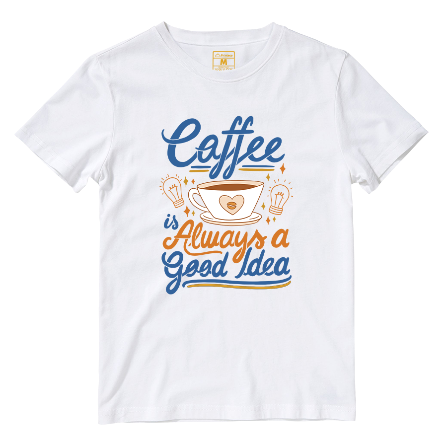 Cotton Shirt: Coffee Enthusiast