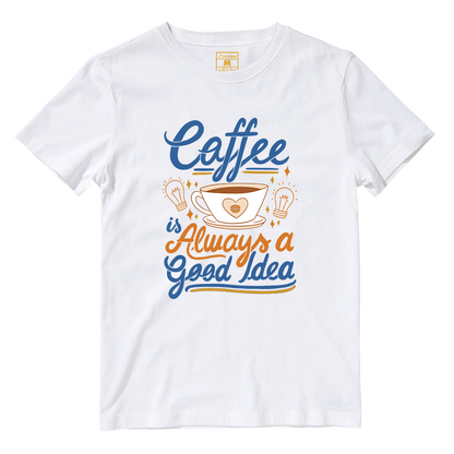 Cotton Shirt: Coffee Enthusiast