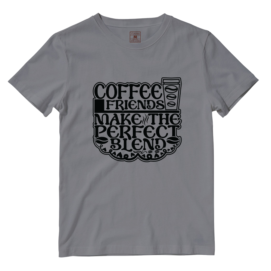 Cotton Shirt: Coffee Friends